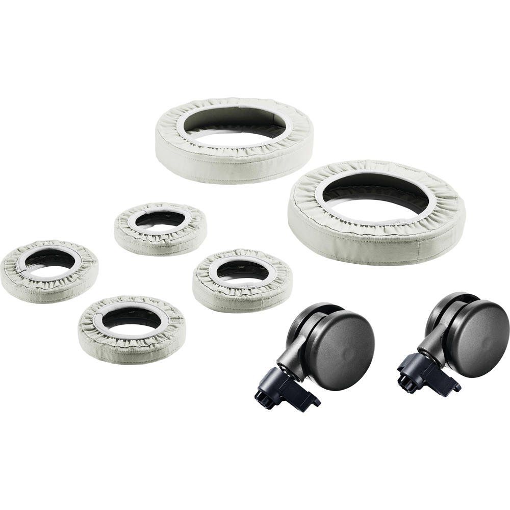 Festool Protective Wheel Covers for Pre-2024 CT 26 and 36 E Dust Extractors - Image 1