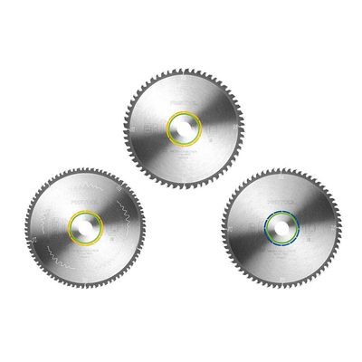Festool KSB-SORT/3 260mm Circular Saw Blade 3 Piece Set 260mm Assorted Teeth 30mm