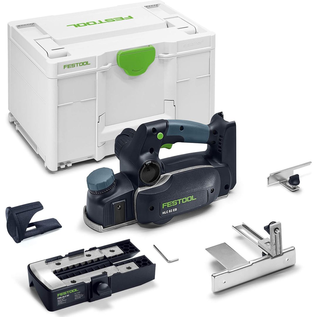 Festool HLC 82 EB 18v Cordless Planer No Batteries No Charger Case & Accessories - Image 1