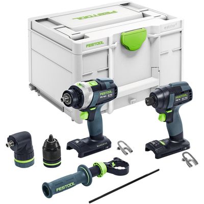 Festool TID TPC 18v Cordless Combi Drill and Impact Driver Kit
