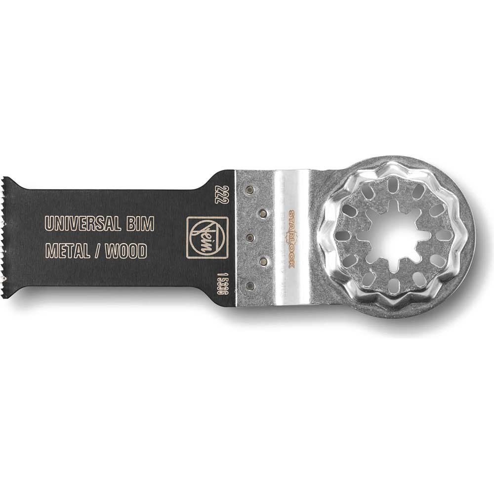 Fein E-Cut Universal Starlock Oscillating Multi Tool Plunge Blade for Metal and Wood 28mm Pack of 1 - Image 1