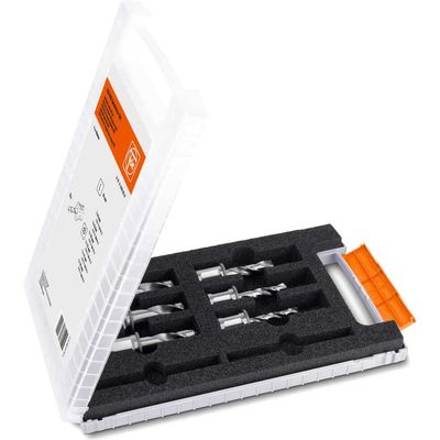 Fein 6 Piece HSS Twist Drill Bit Set for Mag Drills