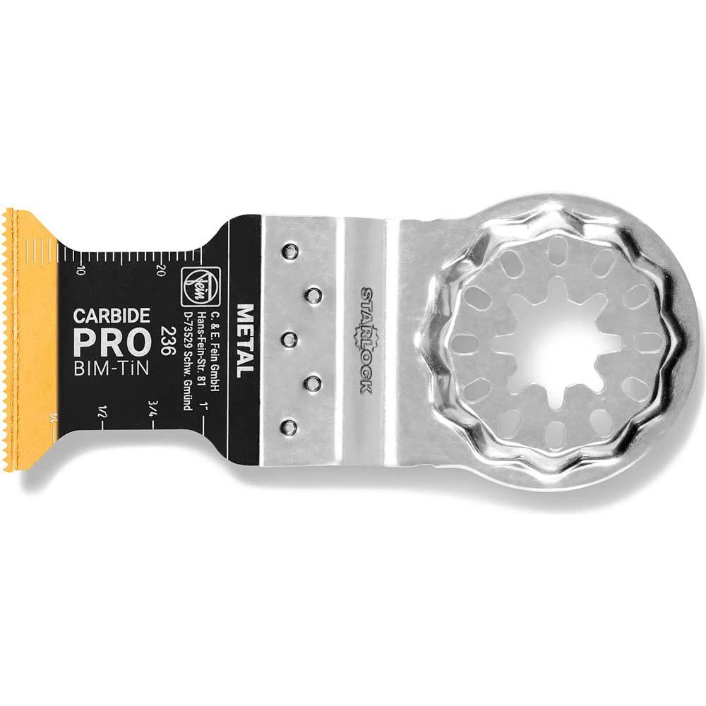Fein E-Cut Carbide Pro Starlock Oscillating Multi Tool Plunge Saw Blade 32mm Pack of 1 - Image 1