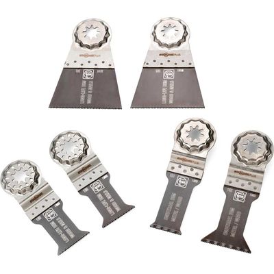 Fein 6 x Best of StarlockPlus Wood & Metal Cutting Blades