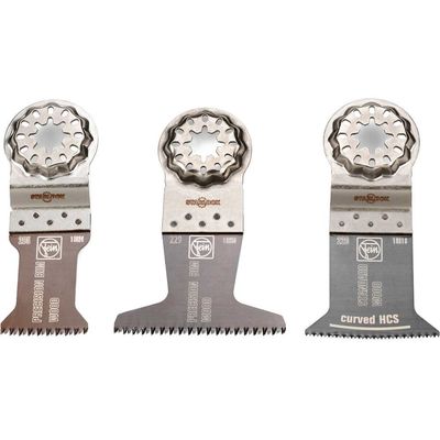 Fein 3 x Starlock Wood E-Cut Combo Plunge-Cut Saw Blades