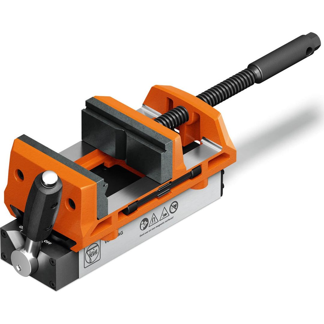 Fein VersaMag Permanent Magnet Magnetic Vice Set 100mm - Image 1