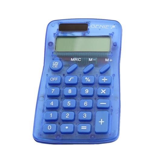 ValueX 8 Digit Pocket Calculator Blue 12595 - Image 1