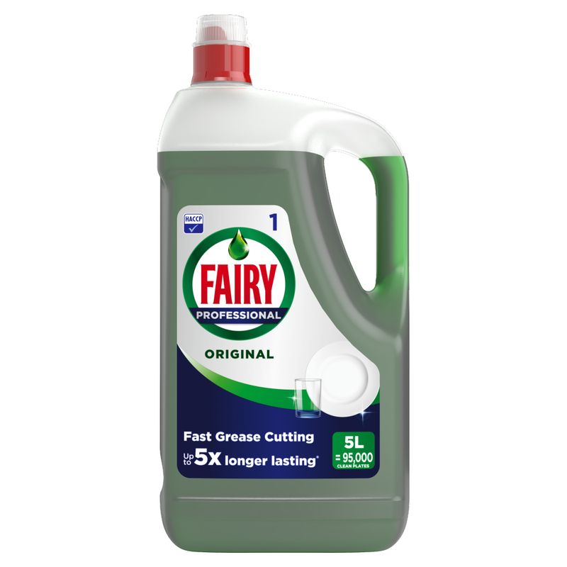 Fairy Professional Original Washing Up Liquid, Original, 5l - Image 1