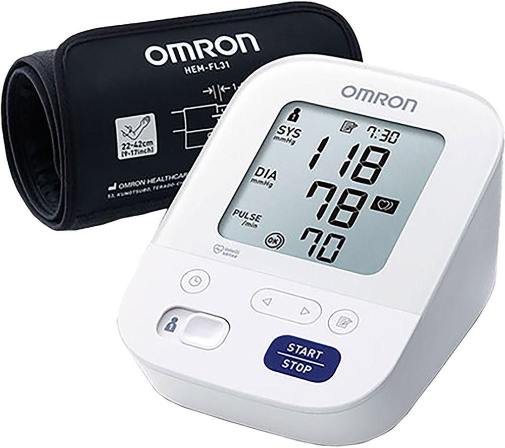 OMRON M3 Comfort Upper Arm Blood Pressure Monitor, White - Image 1