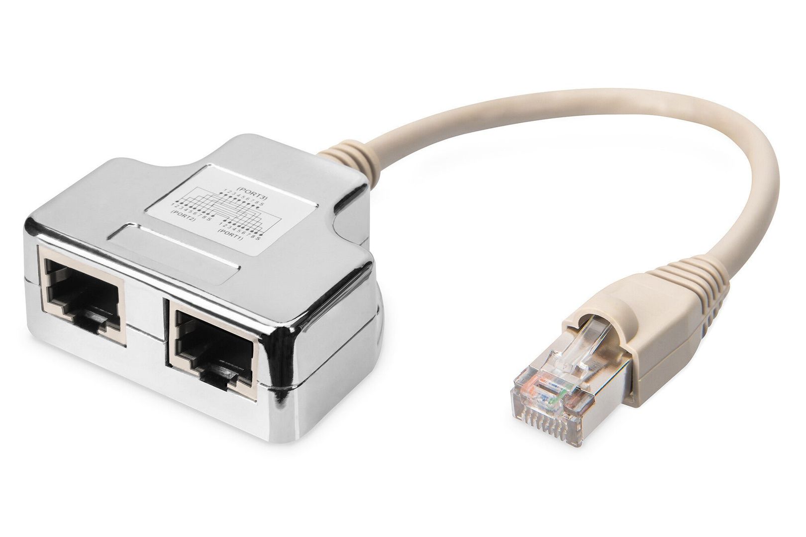 Digitus Patch Cable Adapter. CAT 5e. shielded - 1:1 - Image 1