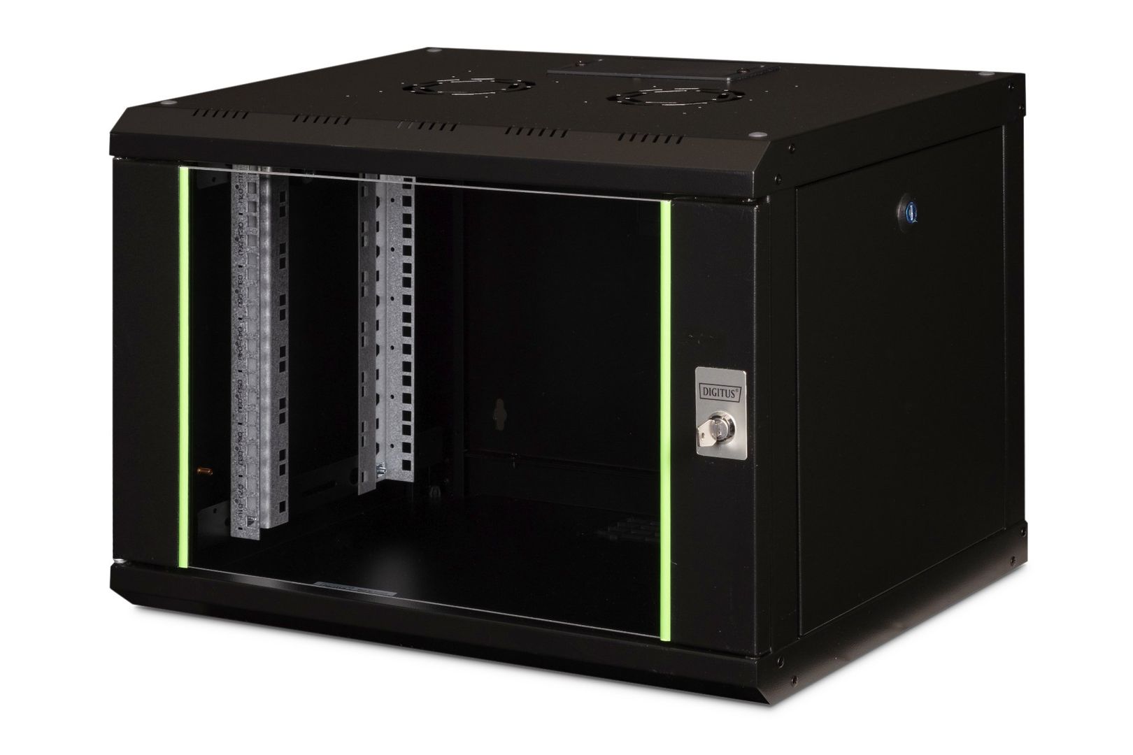 7U WALL CABINET 420X600X450MM BLK - Image 1