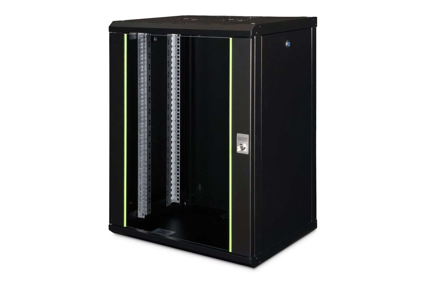 16U WALL CABINET 820X600X450MM BLK - Image 1