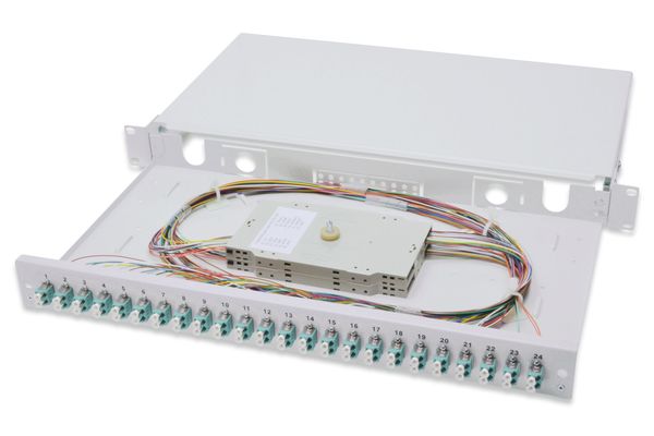 Digitus Fiber Optic Splice Box. Equipped. LC. OM3