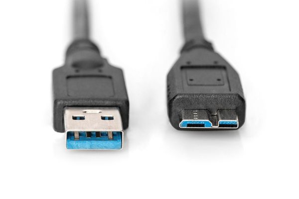 Digitus USB 3.0 connection cable. A/M - micro B/M
