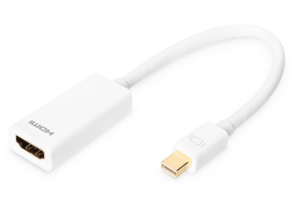 Digitus DisplayPort Adapter Cable - Mini DP to HDMI Type A