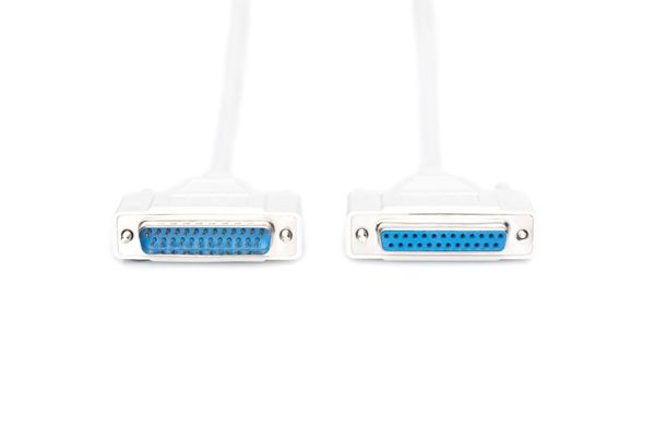 Digitus Datatransfer extension cable. D-Sub25/M - D-Sub25/F