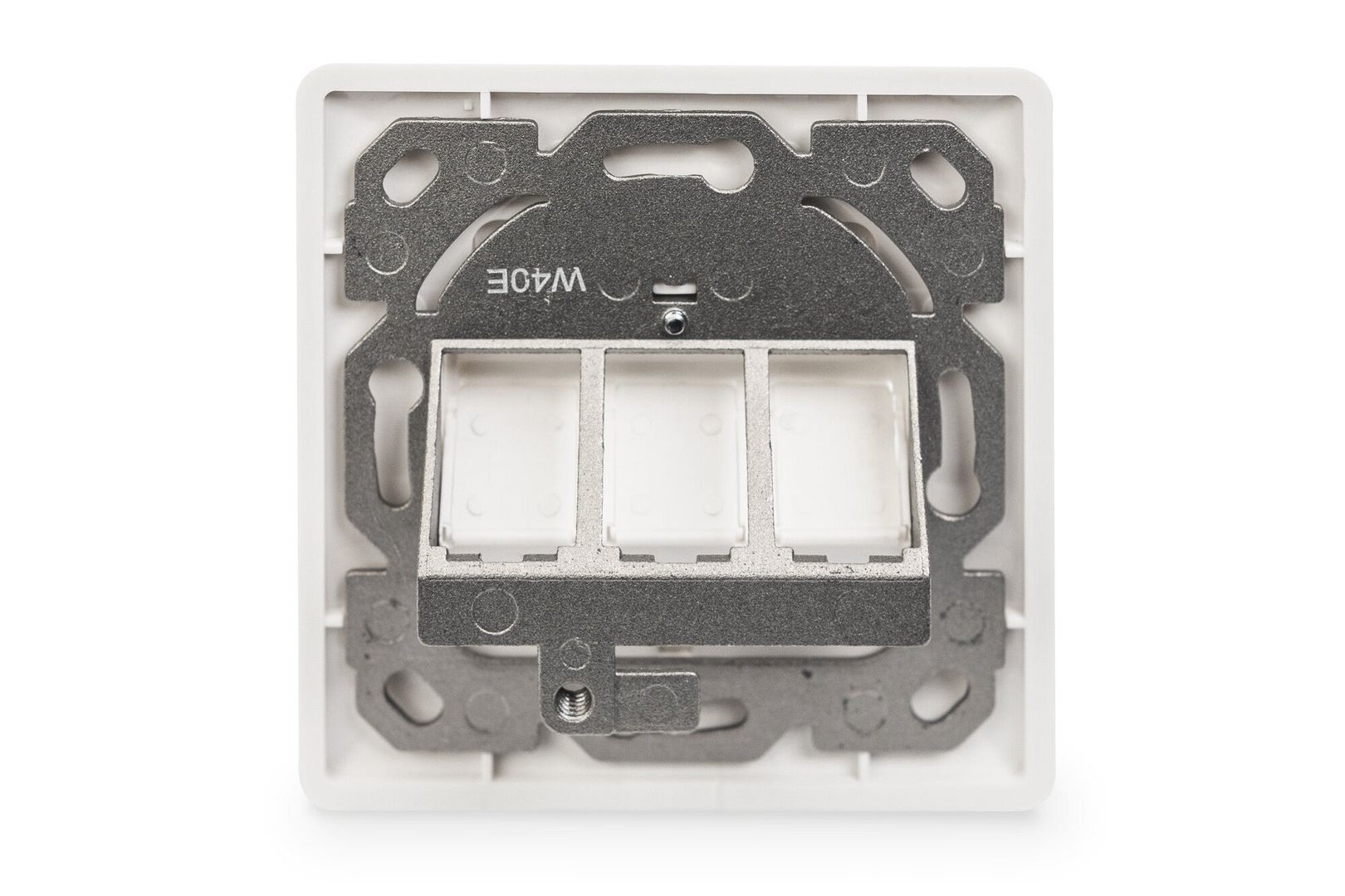 Digitus Wallplate for Keystone Modules. German type. middle plate 50x5 - Image 1