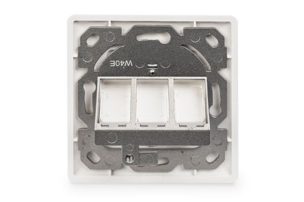Digitus Wallplate for Keystone Modules. German type. middle plate 50x5
