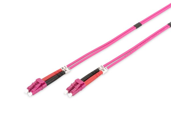 Digitus Fiber Optic Multimode Patchcord. OM4. LC / LC