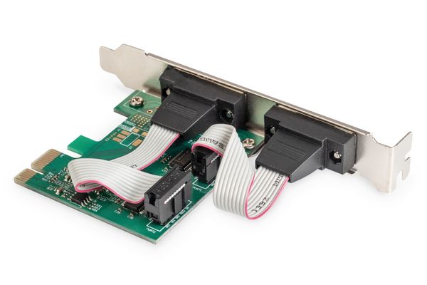 Digitus 2-Port Serial Interface Card. PCIe