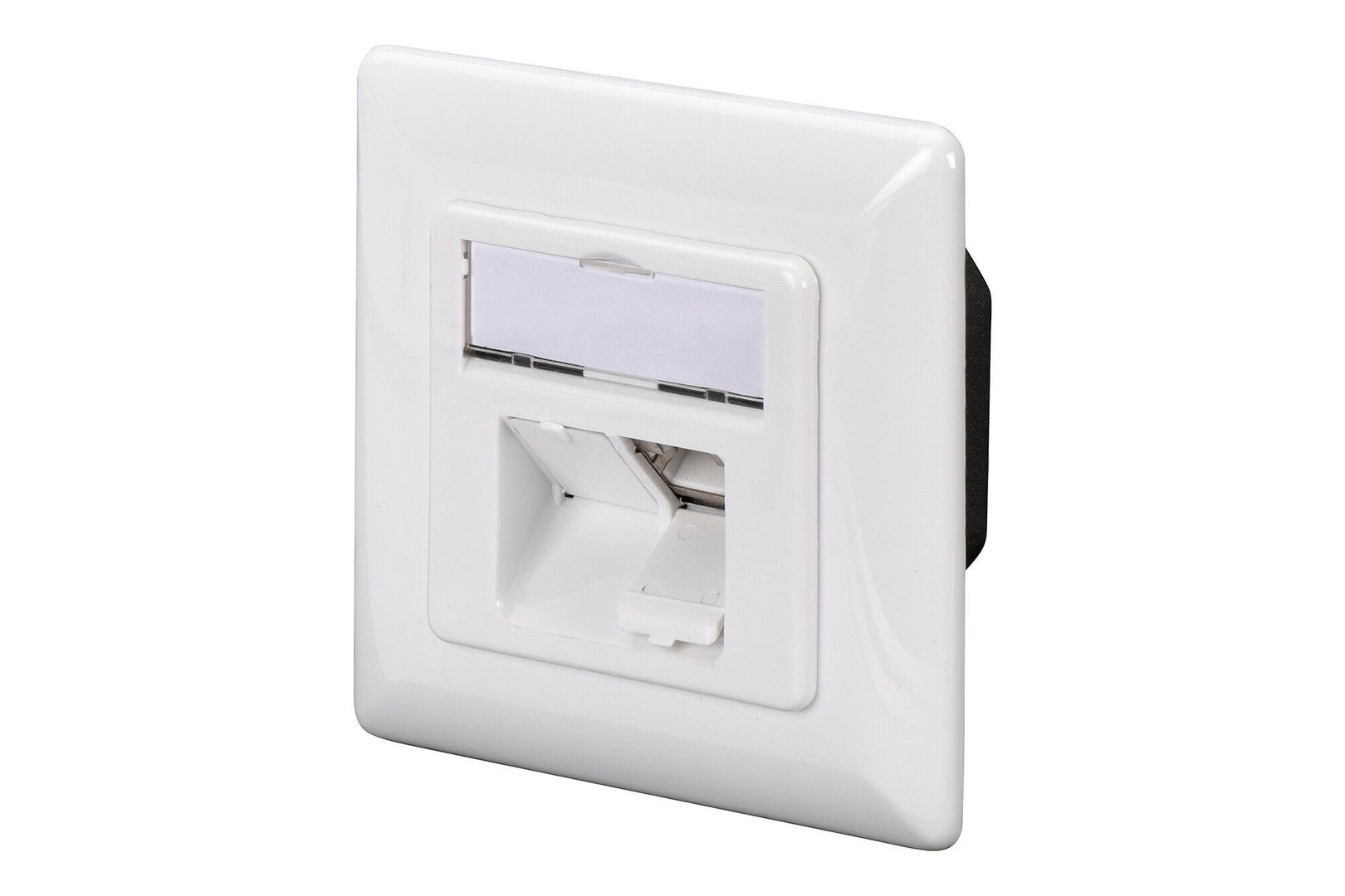 Digitus CAT 6A. class EA. data socket. design-compatible. surface-moun - Image 1