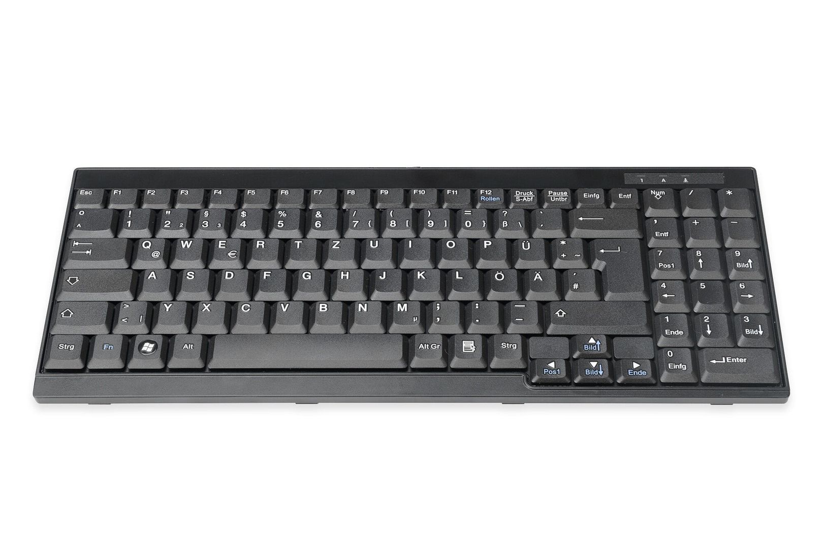 Digitus Keyboard Suitable for TFT Consoles. German Layout - Image 1