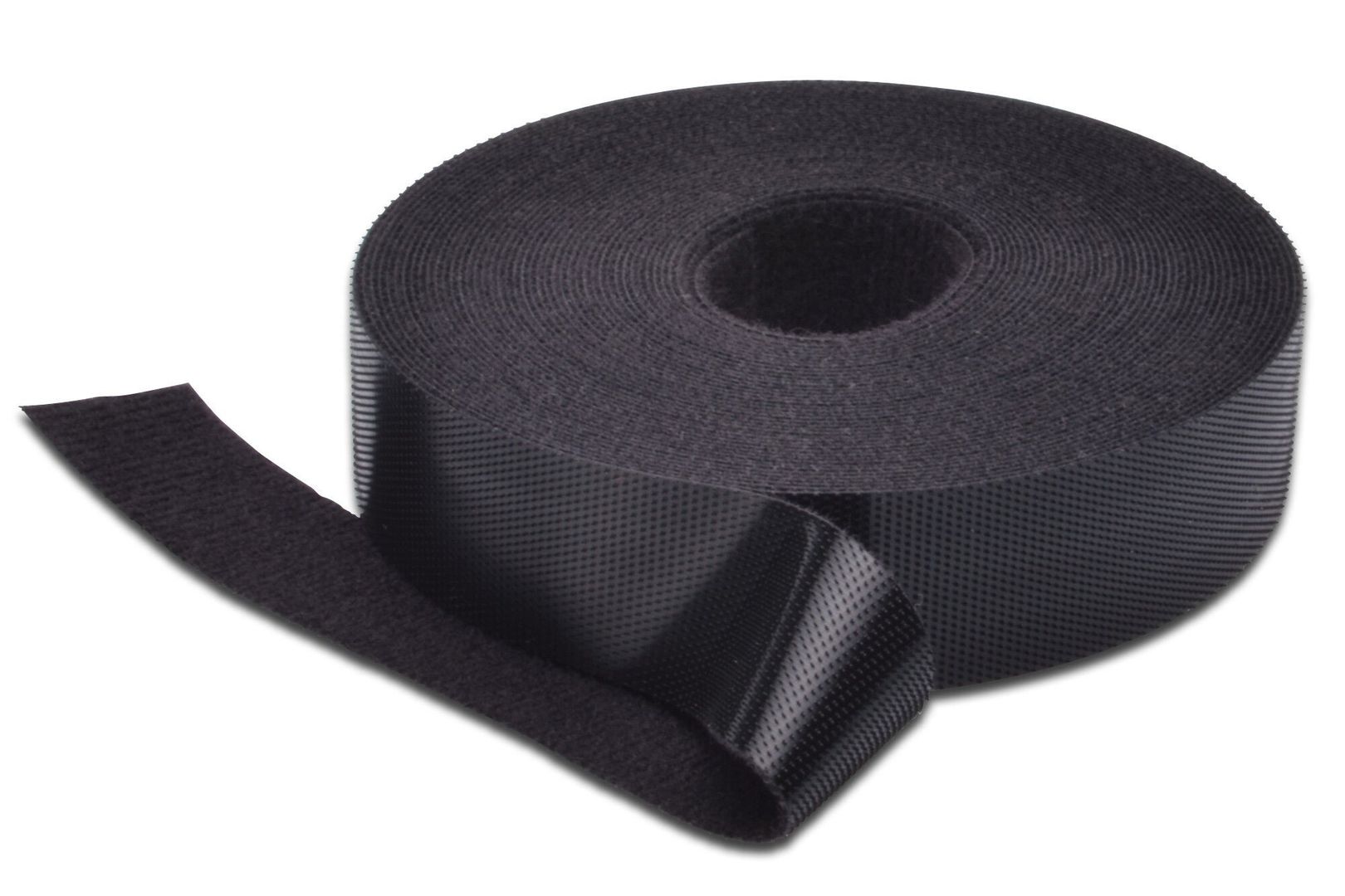Digitus 10M HOOK & LOOP FASTENER TAPE ON ROLL - 20mm WIDE - Image 1