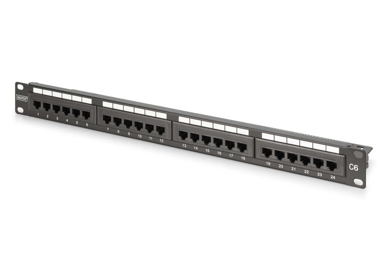 Digitus CAT 6. class E patch panel. unshielded - Image 1