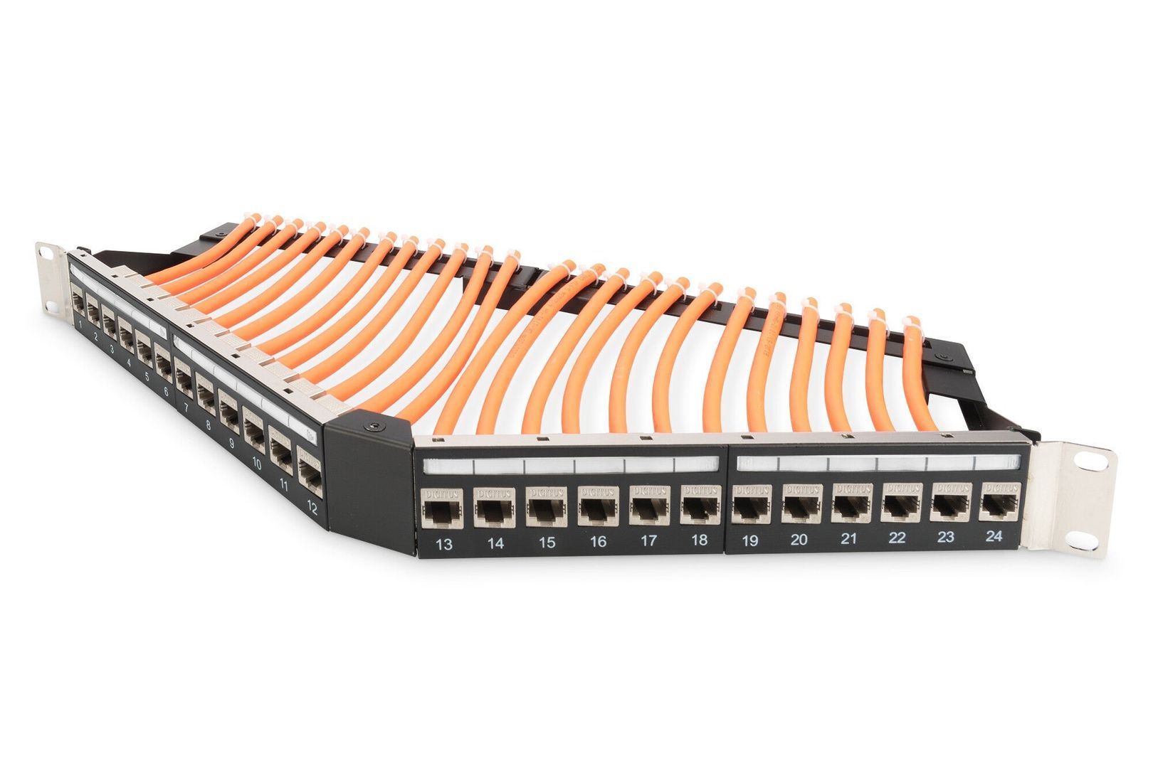 Digitus CAT 6A Keystone module. shielded with intelligent cable manage - Image 1