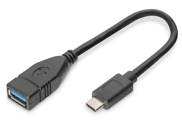 Digitus USB Type-C Adapter / Konverter. OTG. Type-C to A