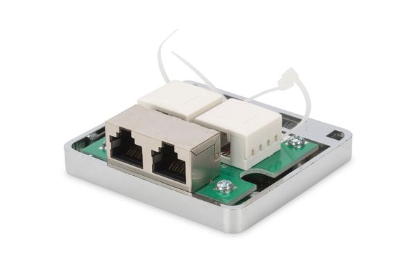 Digitus CAT 6A Surface Mount Box. 2-port
