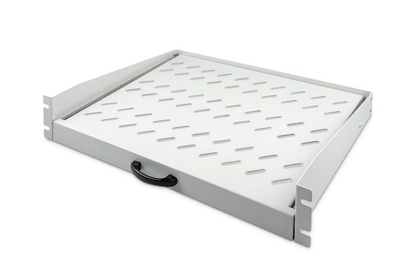 Digitus Extendible Shelf for fixed mounting on front 483 mm (19")