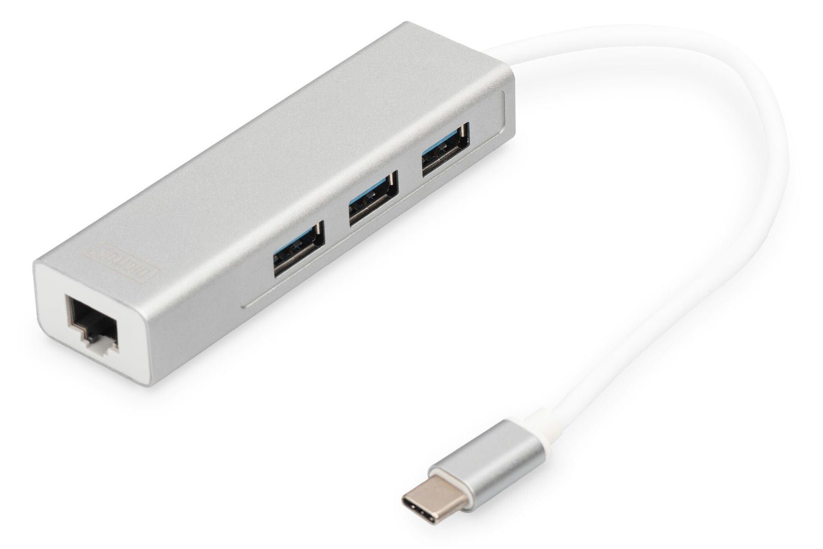 Digitus USB Type-C™ 3-Port Hub + Gigabit Ethernet - Image 1