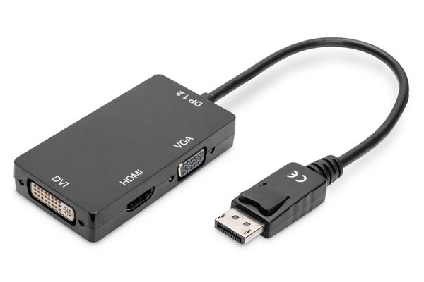 Digitus DisplayPort 3in1 Adapter / Converter