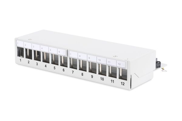 Digitus Desktop Modular Patch Panel. shielded. 12-port