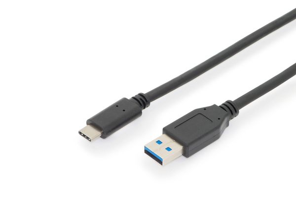 Digitus USB Type-C connection cable. Gen2. Type USB-A to USB-C
