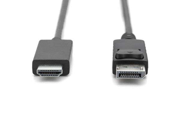 Digitus DisplayPort Adapter Cable. DP - HDMI type A