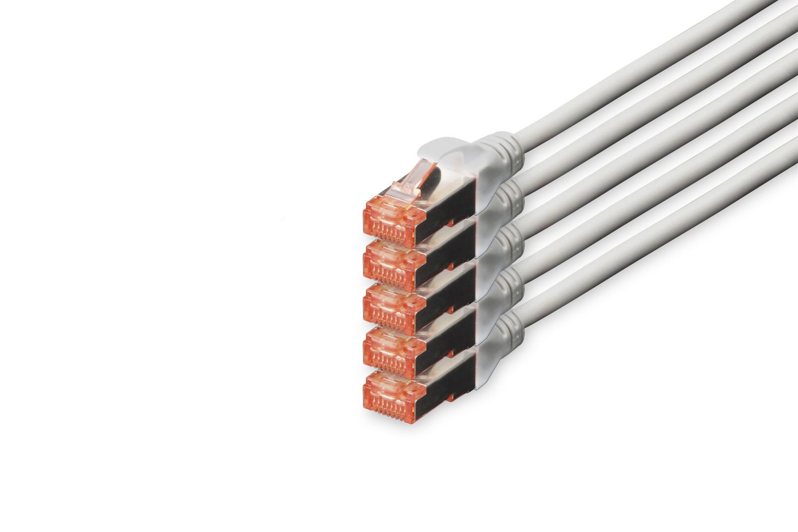 Digitus CAT 6 S/FTP patch cord. 5 units - Image 1