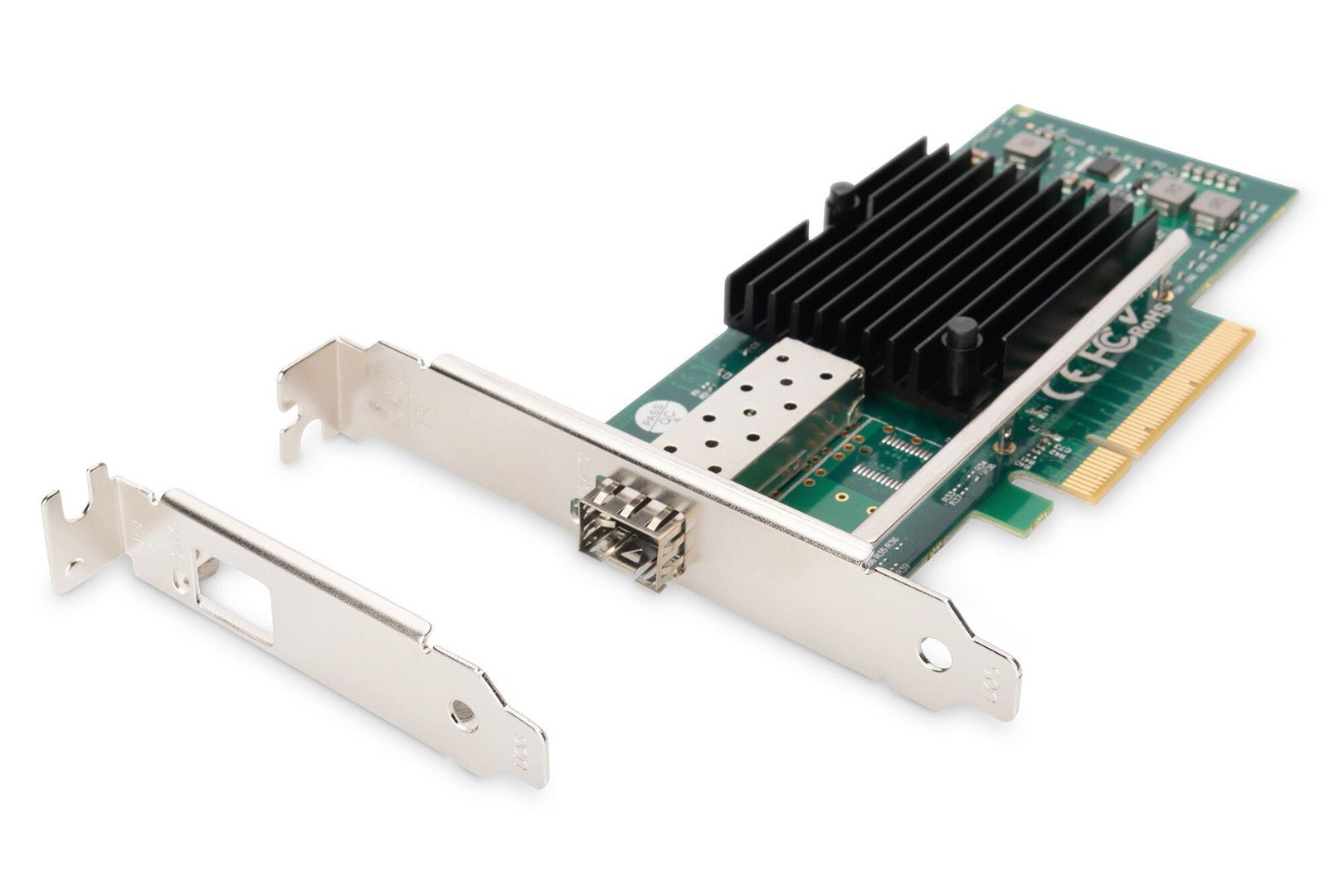 Digitus Single Port 10G SFP PCIe Network Card - Image 1