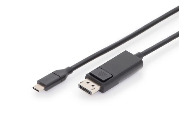 Digitus USB Type-C Gen 2 adapter / converter cable. Type-C to DP