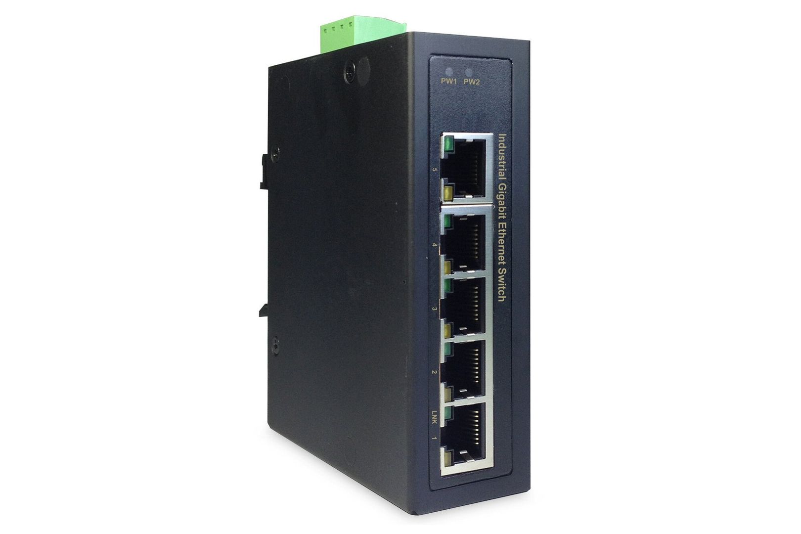 Digitus 5 Port Gigabit Ethernet Netzwerk Switch.Industrial. Unmanaged - Image 1