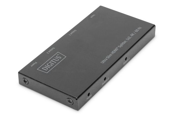 Digitus Ultra Slim HDMI Splitter. 1x2. 4K / 60 Hz
