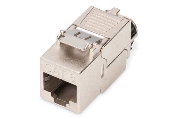 Digitus CAT 8.1 Keystone module. shielded. tool-free mounting connecti