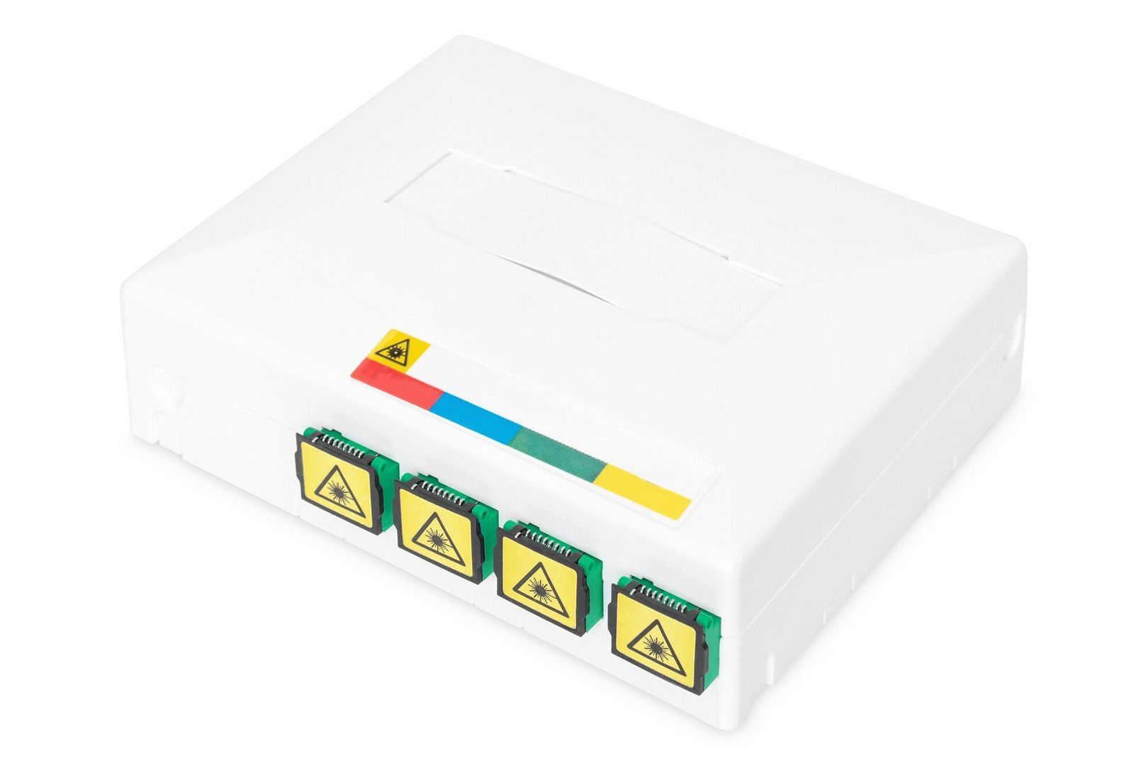 Digitus FTTH enclosure with 4 x SC SX couplers - Image 1