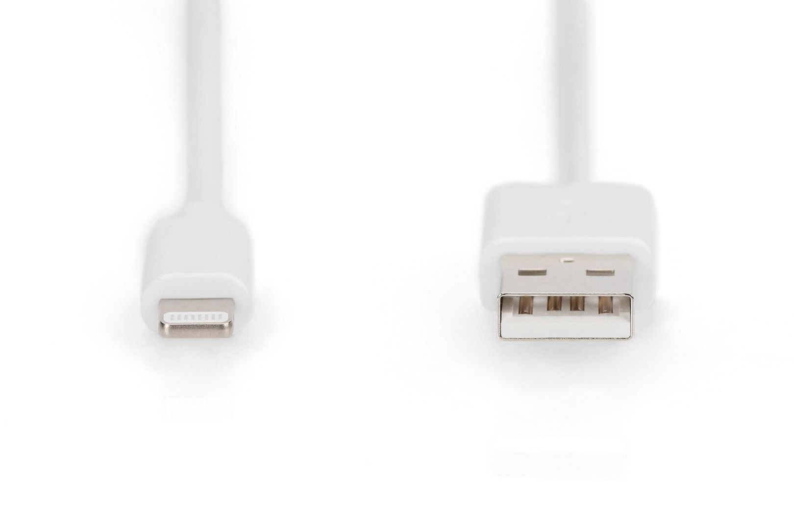 Digitus Lightning to USB-A data/charging cable. MFI-certified - Image 1