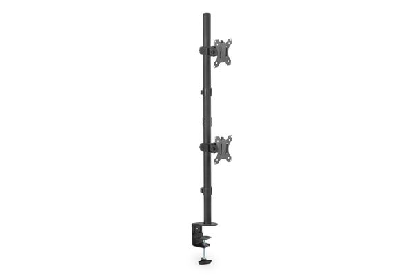 Digitus Dual vertical monitor mount. 2x 32". 2x 8 kg