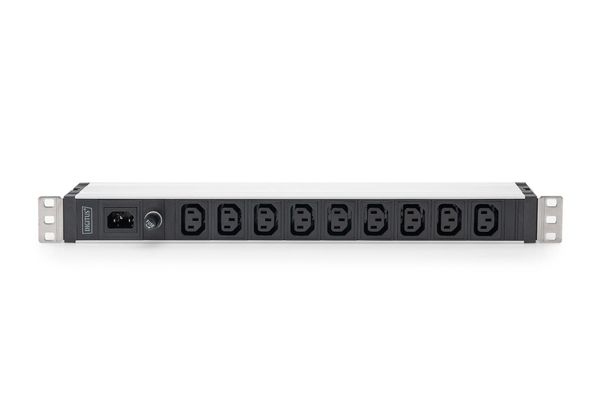 Digitus Socket Strip with Aluminum Profile. 9-way. IEC C14 input