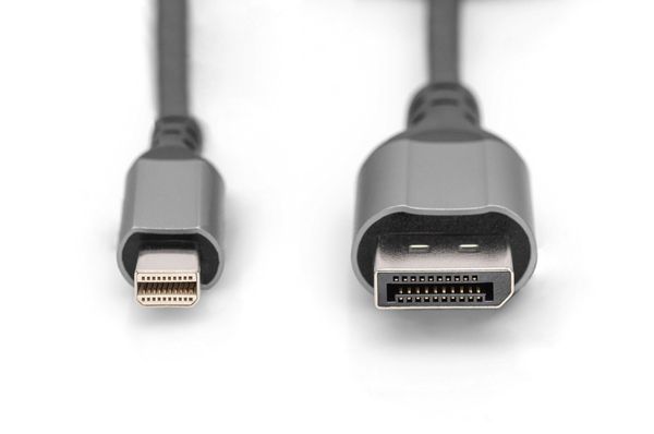 Digitus 8K DisplayPort Adapter Cable. Mini DP to DP
