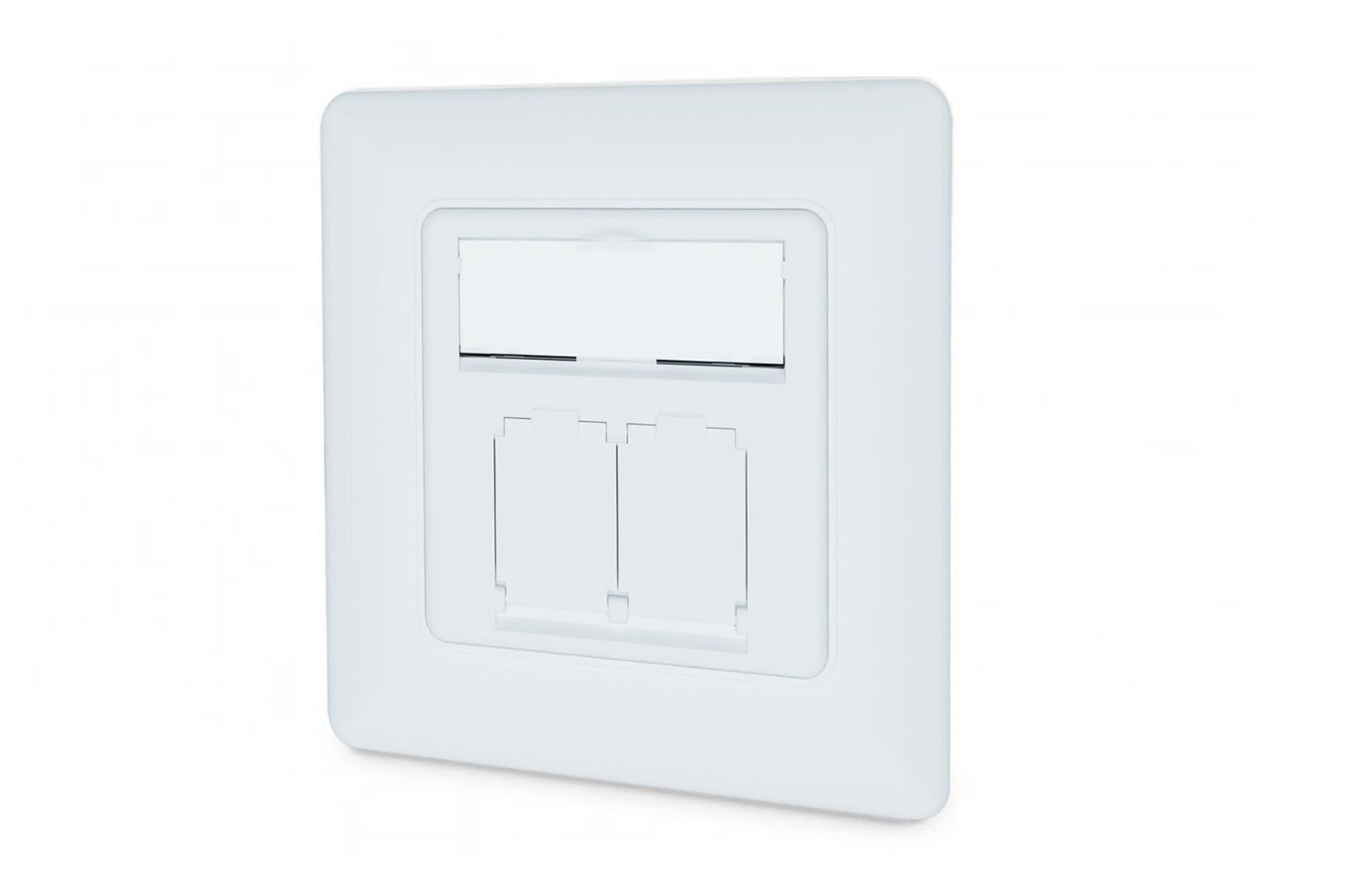Digitus CAT 6A class EA network socket. design-compatible. shielded. f - Image 1