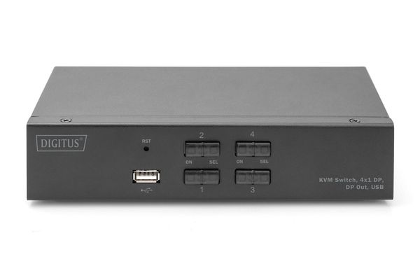 Digitus KVM Switch. 4x1 DP. DP Out.USB